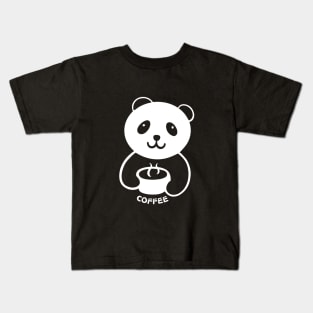 Panda Coffee Kids T-Shirt